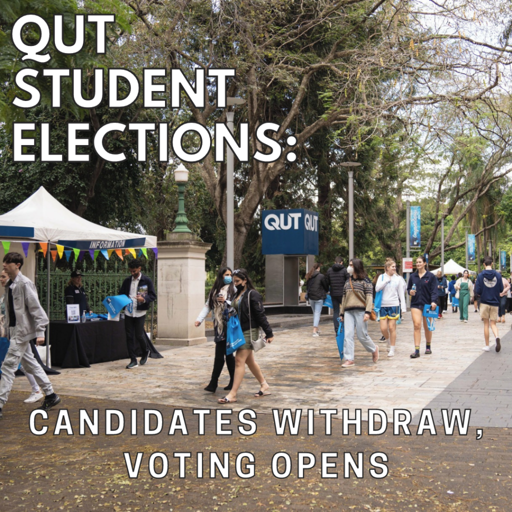 QUT Student Elections: Voting Now Open, Candidates Withdraw - Glass